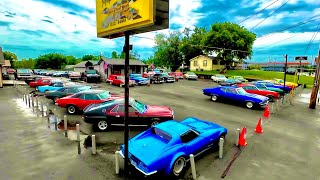 Classic American Muscle Car Inventory Update 81423 Maple Motors FULL Lot Walk Around Hotrods USA [upl. by Darrelle]