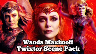 Wanda Maximoff  Twixtor Scene pack New Multiverse Of Madness Wanda [upl. by Yelsna900]