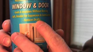 Door Insulation  DIY  How to insulate around a door [upl. by Calvin29]