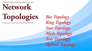 Network Topologies  Tamil [upl. by Salvadore]