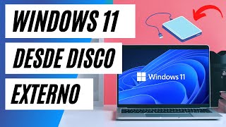 INSTALAR WINDOWS 11 EN DISCO DURO EXTERNO [upl. by Aronel]