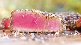 Tuna Steak Recipe  Best Way to Grill [upl. by Lowrance]