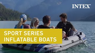 Intex® Sport Series Inflatable Boats [upl. by Clayberg338]