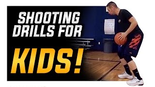 Basketball Shooting Drills For Kids Beginners Shooting Drills [upl. by Congdon]