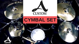 Zildjian  A Custom Cymbal Set Sound Demo [upl. by Denby835]