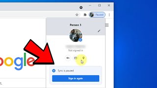 How to fix Chrome Sync is Paused [upl. by Pan]