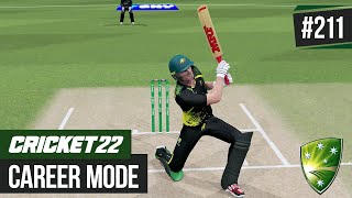 CRICKET 22  CAREER MODE 211  GETTING INVENTIVE [upl. by Eiba979]