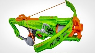 Nerf Zombie Strike Outbreaker Bow Unboxing and Review [upl. by Baldridge194]