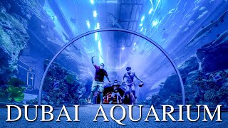 Exploring DUBAI AQUARIUM amp UNDERWATER ZOO [upl. by Toor]