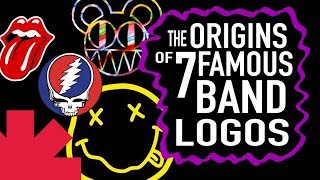 The Origins of 7 Famous Band Logos [upl. by Aid]