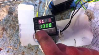 C100 temperature controller sensor select [upl. by Gaye162]