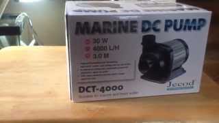 Jebao  Jecod DCT 4000 DC pump [upl. by Ardnasirk]