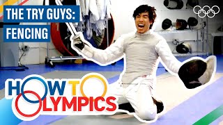 How Olympic Fencing Works ft The Try Guys [upl. by Wenda]