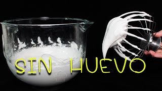 Descubre la receta del Agua Magica para merengue sin huevo [upl. by Annoik]