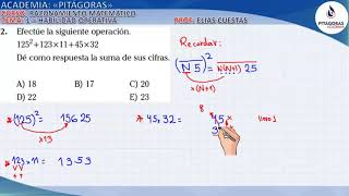 REPASO SAN MARCOS  Razonamiento matemático  Habilidad Operativa Nivel PreUniversitario [upl. by Treborsemaj]