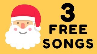 3 Christmas Songs No Copyright Music [upl. by Icaj]