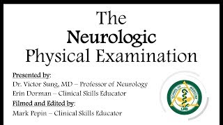 The Full Neurological Examination [upl. by Airec]