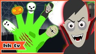 Scary Finger Family Songs amp Nursery Rhymes  HooplaKidz TV Kids Songs Collection [upl. by Lleihsad]