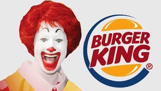 Ronald McDonald goes to Burger King [upl. by Rudolph]