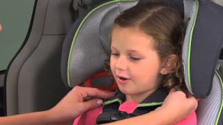 Graco  How to Properly Rethread amp Position Harness  Toddler Car Seats [upl. by Allimac]