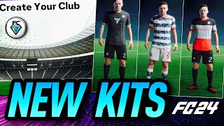 FC 24 NEW CREATE A CLUB KITS [upl. by Arebma]