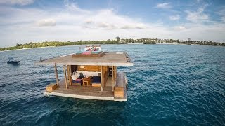 THE UNDERWATER ROOM  Manta Resort Pemba Tanzania [upl. by Hsotnas]