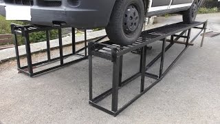 Heavy Duty DIY Car Ramps [upl. by Elodie296]