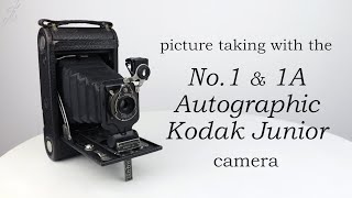 No 1 amp No 1A Autographic Kodak Junior How to use  Video manual [upl. by Woodcock446]