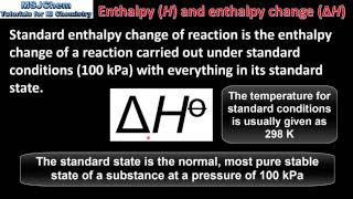 R114 Enthalpy and enthalpy change [upl. by Aerua994]