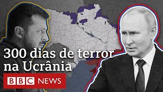 Como está guerra na Ucrânia após 300 dias [upl. by Meadow]