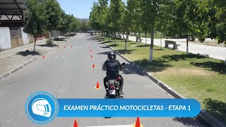 Examen Práctico Clase C  Motocicletas [upl. by Akirdnas]