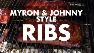 Myron Mixon amp Johnny Trigg Style Ribs with Ray amp Stevie  REC TEC Grills [upl. by Maighdlin]