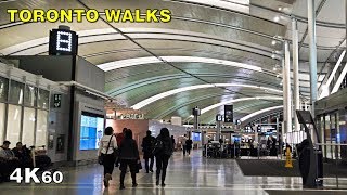 Toronto Pearson Airport YYZ Terminal 1 International Departures Walk 4K [upl. by Rambert]