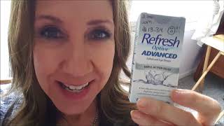 Refresh Optive Advanced Lubricant Eye Drops Review [upl. by Bathilda]