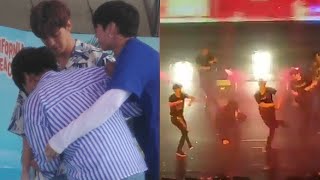 kpop idols fainting and collapsing on stage [upl. by Onaicul]