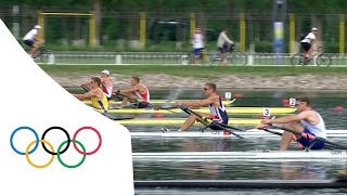 Olaf Tufte wins Mens Single Sculls final  Beijing 2008 [upl. by Nava]