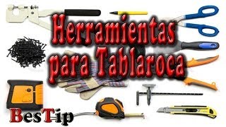 Herramientas Para Tablaroca y materiales [upl. by Novaj]