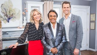 Johnny Mathis Interview  Home amp Family [upl. by Beret]