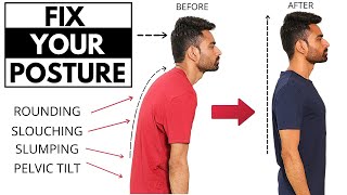 How to Fix Your Body Posture No More Slouching [upl. by Rapsag428]