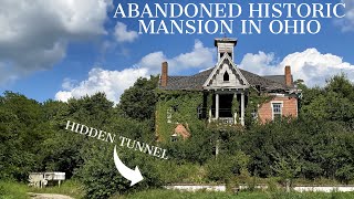 Abandoned 1850s Victorian Mansion with Secret Tunnel  Ohio Urbex 2020 [upl. by Aivatnuahs]