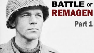 Battle of Remagen  1945  PART 1  Invasion of Germany  World War 2 Documentary [upl. by Mcdougall]