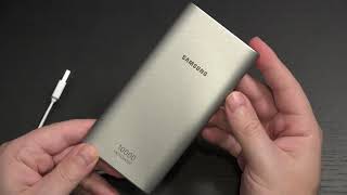 Samsung TypeC 10000mAh Fast Charge Battery Pack [upl. by Maximilien115]