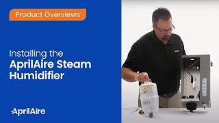 Installing the AprilAire Steam Humidifier [upl. by Aerdnas]