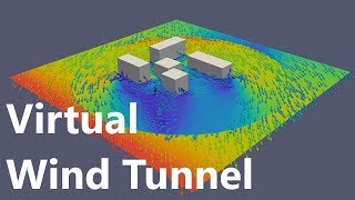 Virtual Wind Tunnel Demonstration [upl. by Nerred585]