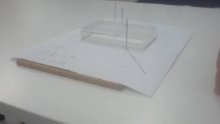 Refraction Experiment  IGCSE Physics [upl. by Sinnard]