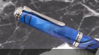 Pelikan ペリカン 万年筆 M805 ブルーデューン F [upl. by Ilyah106]