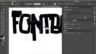 Editing Text in Adobe Illustrator [upl. by Leiram53]