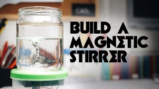 Build A Magnetic Stirrer Vortex Mixer [upl. by Yelhak]