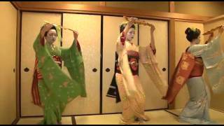 Traditional Japanese Dance by Maiko quotKyounoShikiquotthat means four season of Kyotoquot [upl. by Anastos33]