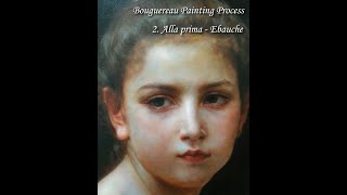 painting timelapse 2  portrait technique  bouguereau [upl. by Fital]